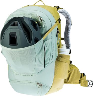 Жіночий велосипедний рюкзак Deuter Trans Alpine 22 SL 22 л (2024), морозно-зелений