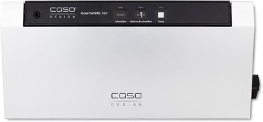 Вакууматор CASO GourmetVac 180 Single з подвійною запайкою та помпою 20л/хв - професійні пакети в комплекті