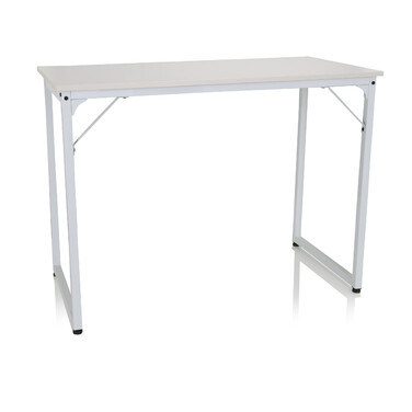 Письмовий стіл для комп'ютера WORKSPACE I 100 x 50 см, білий, hjh OFFICE