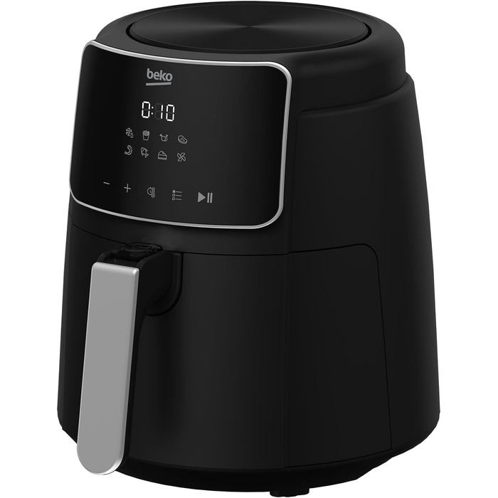 Цифрова фритюрниця BEKO FRL2244B, 1500 Вт, 8 програм, 4,7 л, антипригарне покриття