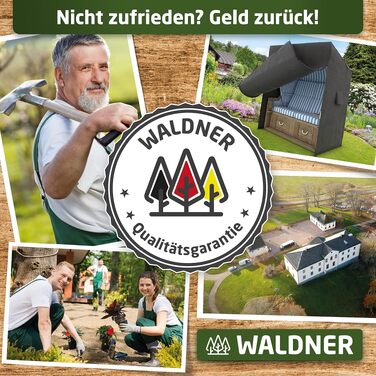 Чохол для плетенего крісла-гойдалки Waldner Oxford 600D, сірий антрацит 120x90x160 см, водонепроникний, зимовий, від сонця