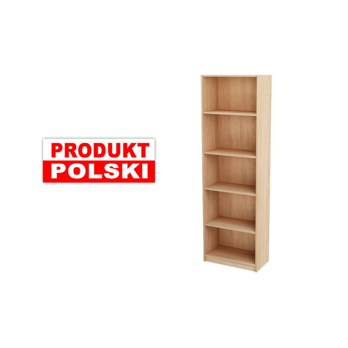 Стелаж Matkam Julia, 58 x 176 x 30 см, дуб сонома