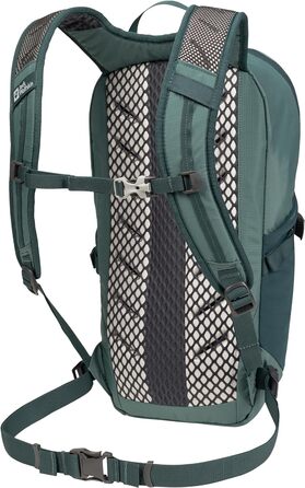 Рюкзак туристичний Jack Wolfskin Cyrox Shape 15, унісекс, 15 л, зелений нефрит