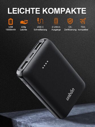 Зігріваючий жилет UNBON для чоловіків та жінок з Powerbank 10000mAh, флісова електрокуртка з 6 зонами підігріву та 3 режимами температури, чорний, розмір S