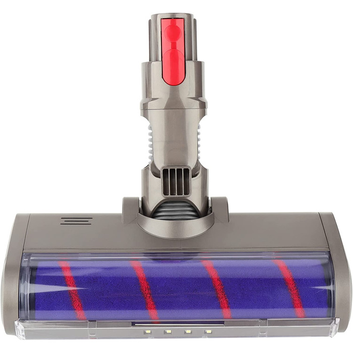 Насадка-щітка для підлоги з м'яким валиком для Dyson V7/V8/V10/V11/V15/SV10/SV11, аксесуар з швидкознімним кріпленням
