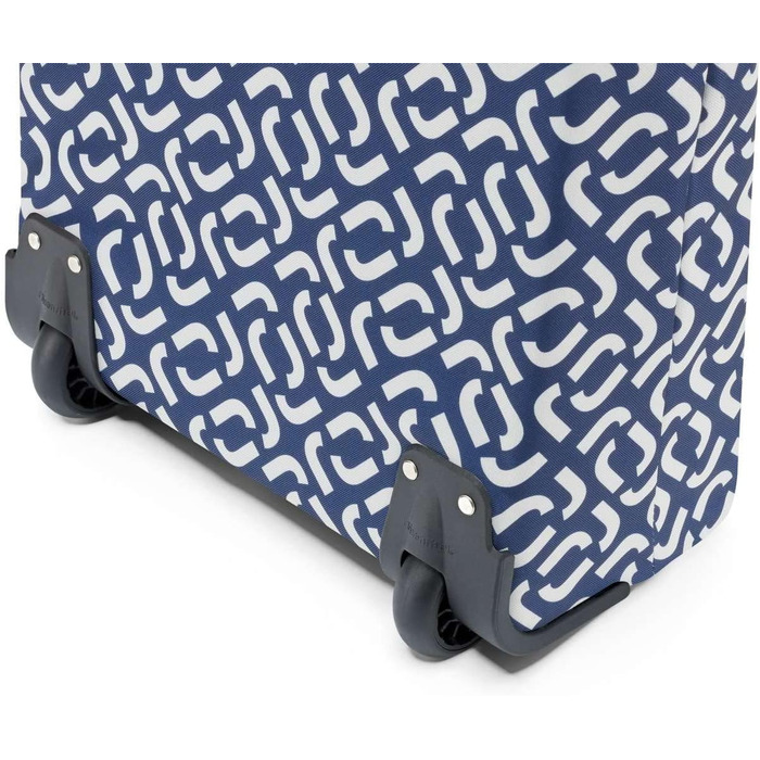 Сумка-візок reisenthel Trolley M Signature Navy, срібна рама, водонепроникна, з блискавкою, для покупок