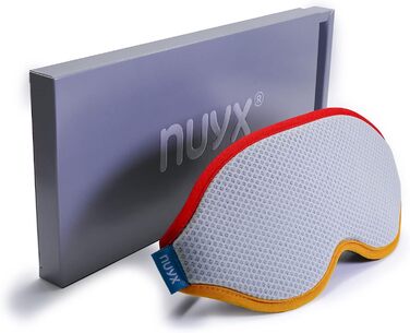 NUYX® 3D маска для сну, затемнююча, суперкомфортна, сіра