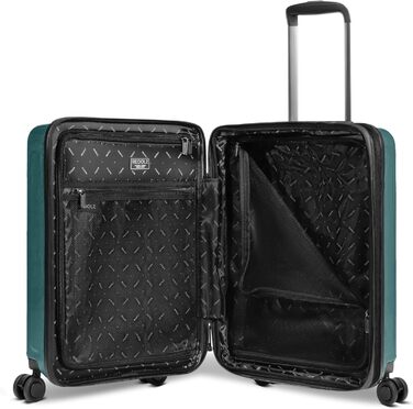 Набір валіз REDOLZ Essentials 14: S (55 см), M (66 см), L (77 см) з розширенням, TSA, 4 колеса | Pearl-green Metallic