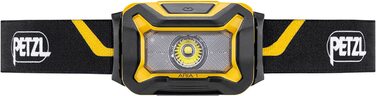 Ліхтар налобний Petzl ARIA 1, 350 люмен, компактний, водонепроникний, жовто-чорний