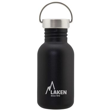 Спортивна пляшка для води LAKEN для хлопчиків, 500 мл, чорна