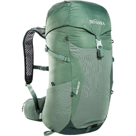 Рюкзак для туризму Tatonka Hike Pack 22, 22 л, з вентиляцією спини та дощовиком, салатовий