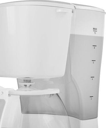 Кавоварка Tristar CM-1252, 1,25 л, 10-12 чашок, для дому і кемпінгу, біла