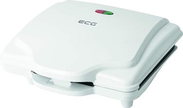 Вафельниця ECG S 1370 для 2 квадратних вафель, антипригарне покриття, 700 Вт