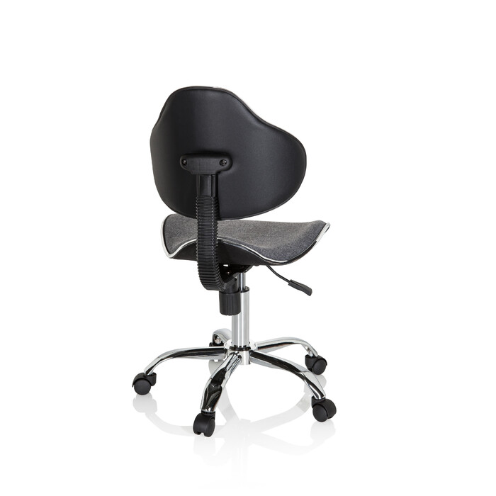 Дитячий письмовий стілець / дитяче крісло KIDDY GTI-3 тканина сірий hjh OFFICE