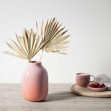Ваза для квітів Villeroy & Boch Perlemor Coral Nek велика, 15.5x15.5x22 см