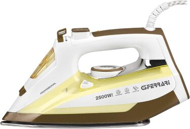 Праска з парою G3 Ferrari G40012: 2500 Вт, 300 мл, самоочищення, функція розпилення, нержавіюча підошва, 140 г/хв