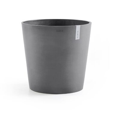 Квітчар Ecopots великий, сірий, діаметр 50 см - квітчар для дому та саду