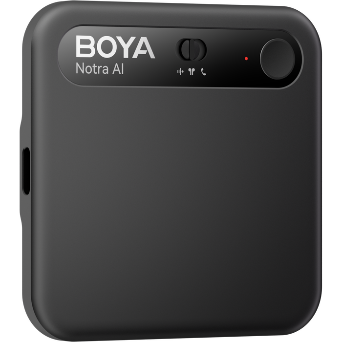 Диктофон з штучним інтелектом Boya Notra Black