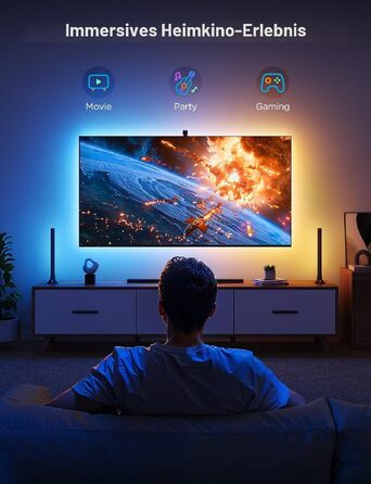 Система підсвічування для телевізора Govee TV Backlight Kit 2, для екранів 55-65 дюймів, розумна LED-підсвітка