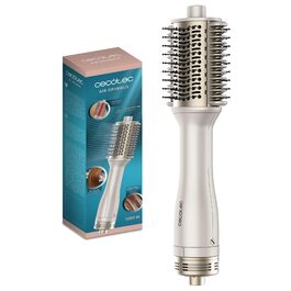 Фен-щітка Cecotec Air DryBold Essential з іонізацією, 1200 Вт, для сушіння, випрямлення та надання об'єму, 3 режими, бежево-рожевий