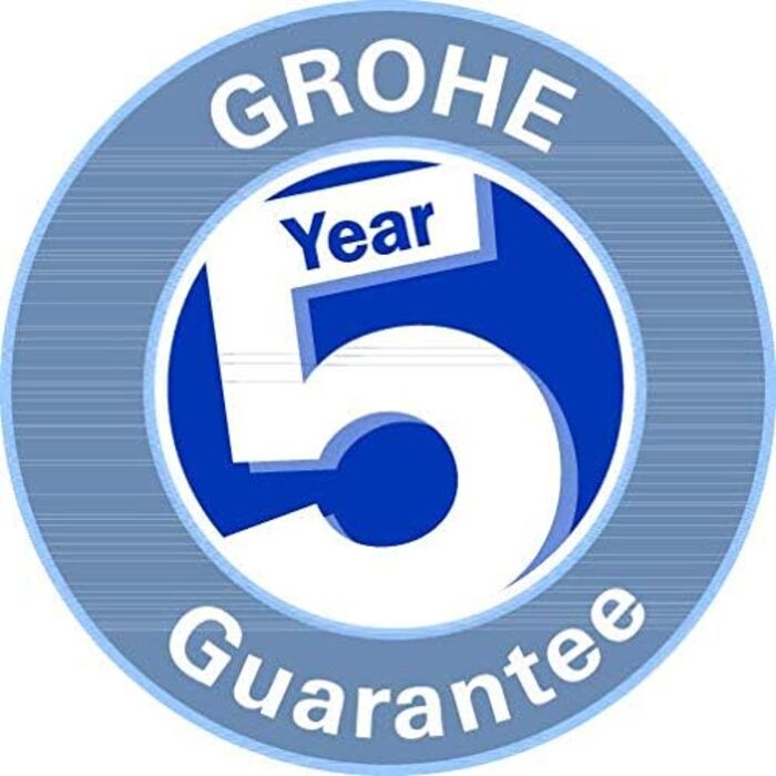 Змішувач кухонний GROHE BauEdge з високим виливом, хромований (31367000) - керамічний картридж, поворотний на 360°