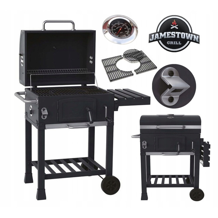 Вугільний гриль Jamestown-Grill, 57 x 41,5 см