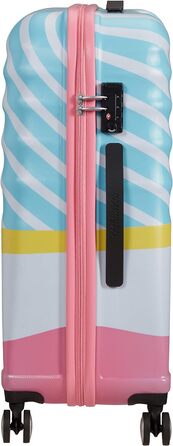 Валіза American Tourister Wavebreaker Disney Minnie Pink Kiss 67 см, 64 л, багатобарвна, спінер