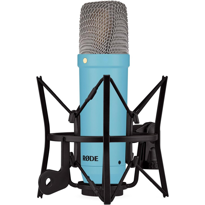 Студійний мікрофон Rode NT1 Signature Blue + стійка Keepdrum, синій