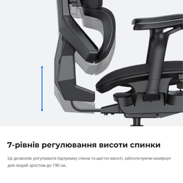 Крісло ігрове Anda Seat X-Air Pro Size XL Mesh Space Black