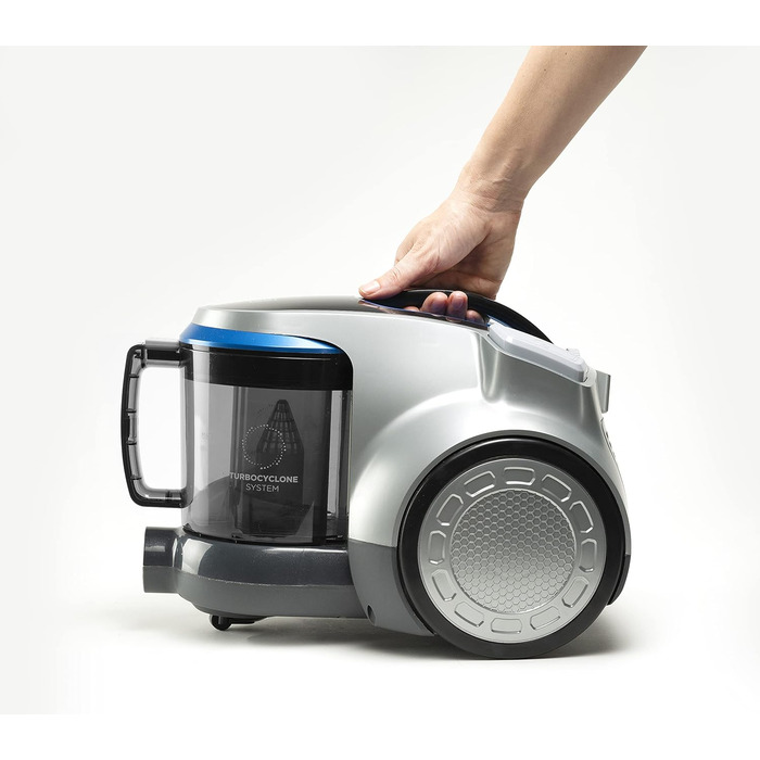 Пилосос BLACK+DECKER BXVML700E без мішка, 700 Вт, сірий