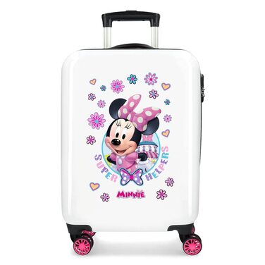 Дитяча валіза Disney Super Helpers для дівчаток, біла, 38x55x20 см