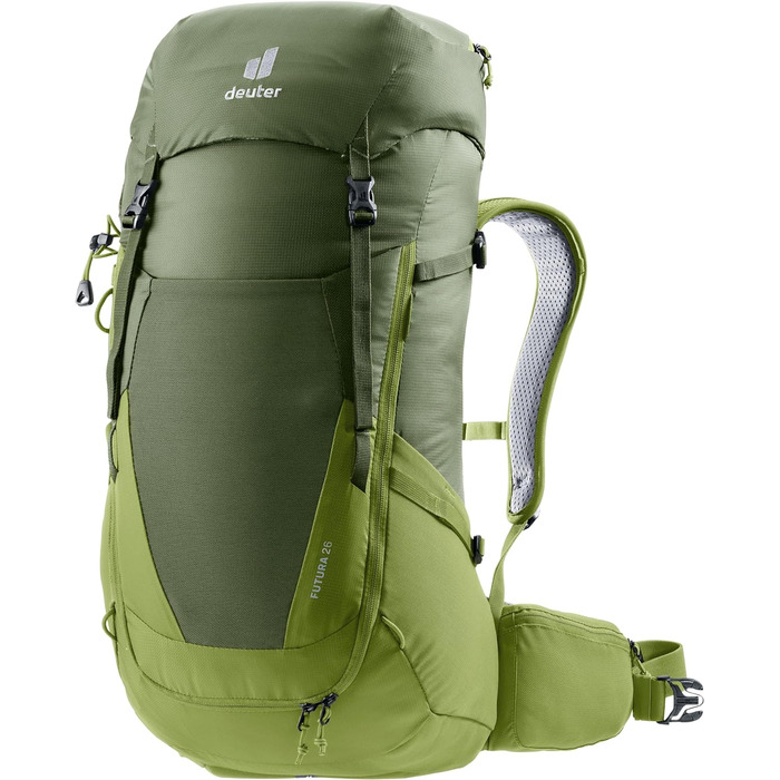 Рюкзак для туризму Deuter Futura 26 л, хакі-зелений, одноколірний