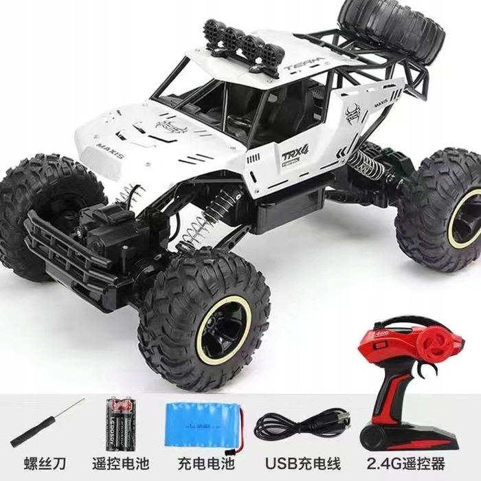 Радіокерований позашляховик 4WD 1:12, металевий, з LED-підсвіткою