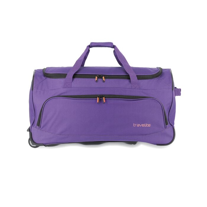 Дорожня сумка на колесах Travelite Basics Fresh L, 89 л, лілова, 71 см