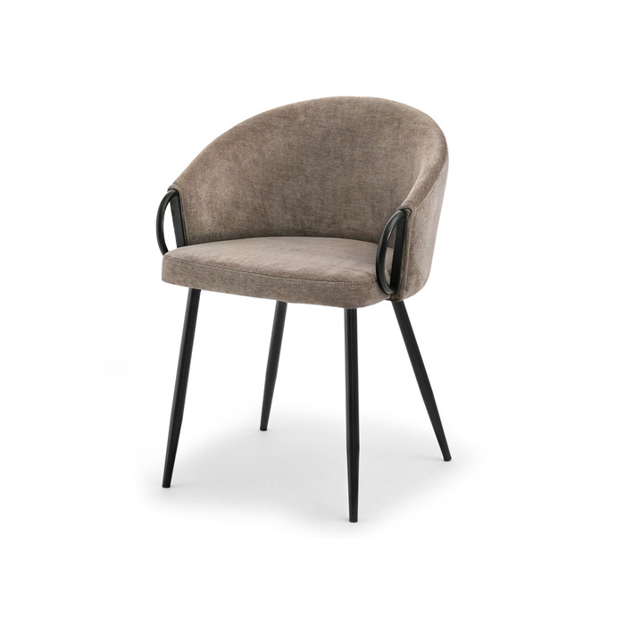 Стілець Mebel-Partner, тканина, бежевий, 1 шт.