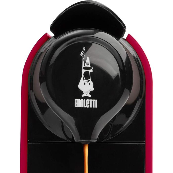 Кавомашина Bialetti Gioia, червона, 1200 Вт - для приготування еспресо