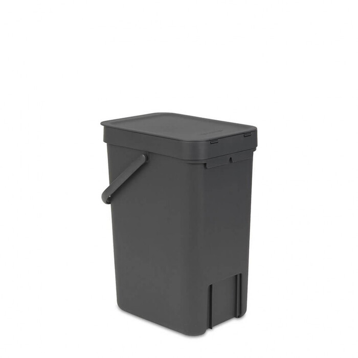 Контейнер для сміття сірий 12 л Sort&Go Brabantia