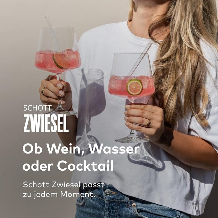 Набір келихів для коктейлів SCHOTT ZWIESEL Dancing Tumbler Bar Special, кришталь Tritan, 4 шт, Німеччина
