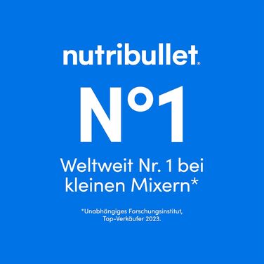 Портативний блендер nutribullet 475 мл, білий, USB-C, BPA Free, багатофункціональний міксер