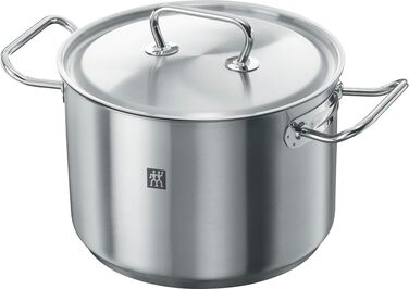 Набір каструль ZWILLING Twin Classic 5-ти частинний, з кришкою, для індукційних плит, не покритий, з нержавіючої сталі, срібний