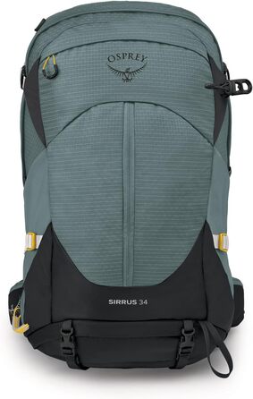 Жіночий туристичний рюкзак Osprey Sirrus 34, зелений, 34 л