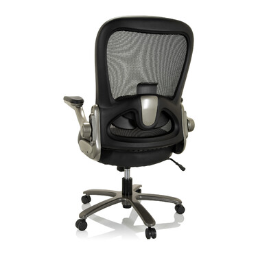 Надміцне крісло / офісне крісло INSTRUCTOR T I Titan XXL сітка / шкіра чорна hjh OFFICE