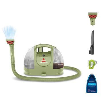 BISSELL Little Green - портативний мийник для килимів та м'яких меблів. Потужний мийник для видалення плям та бруду, для дому, авто та інших поверхонь. Модель 4098N