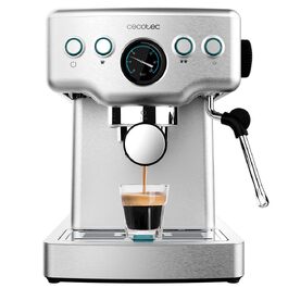 Кавомашина еспресо Cecotec Power Espresso 20 (1465 Вт, 20 бар, 1.8 л, підігрів чашок) - для дому та офісу