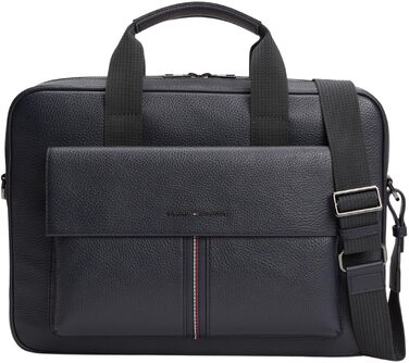 Сумка для ноутбука Tommy Hilfiger TH Central Computer Bag AM0AM14166, синя (Space Blue)