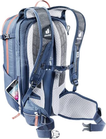 Велосипедний рюкзак Deuter Compact EXP 14, червоно-синій