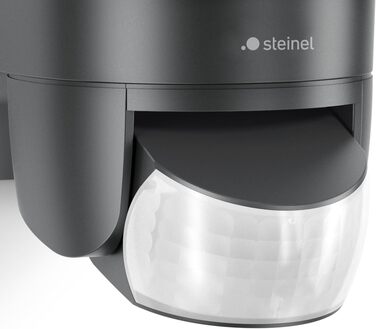 Світлодіодний прожектор з датчиком руху Steinel XLED Home 2 S, 13.7 Вт, 1550 Лм, кут огляду 180°, дальність 10 м, поворотний, для вулиці, графітовий