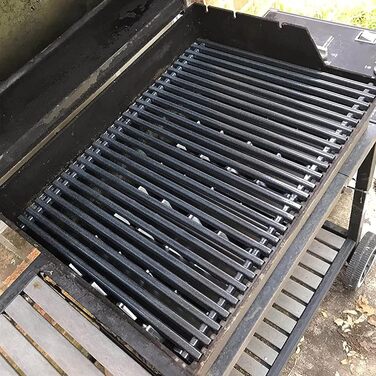 Решітка для гриля GFTIME 44x30 см, емальована, для Weber Spirit E-310/E-320/S310/S320, Genesis Silver/Gold/Platinum B/C, заміна 7525/65906/7526/7527