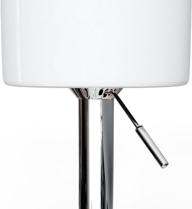 Барний стілець Vicco, комплект 2 шт, білий, 38.5x92 см