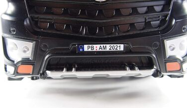 Модель самоскида Mercedes-Benz Kipper PRO Metall V2 2.4GHz сірий - RTR